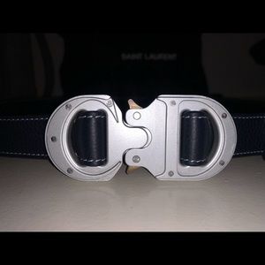 Dior x Kim Jones Navy Blue Belt